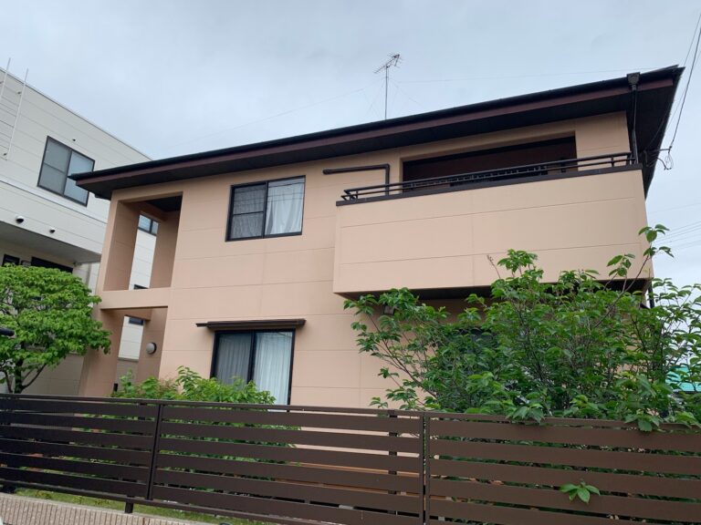 熊本市中央区屋根塗装・外壁塗装工事施工前