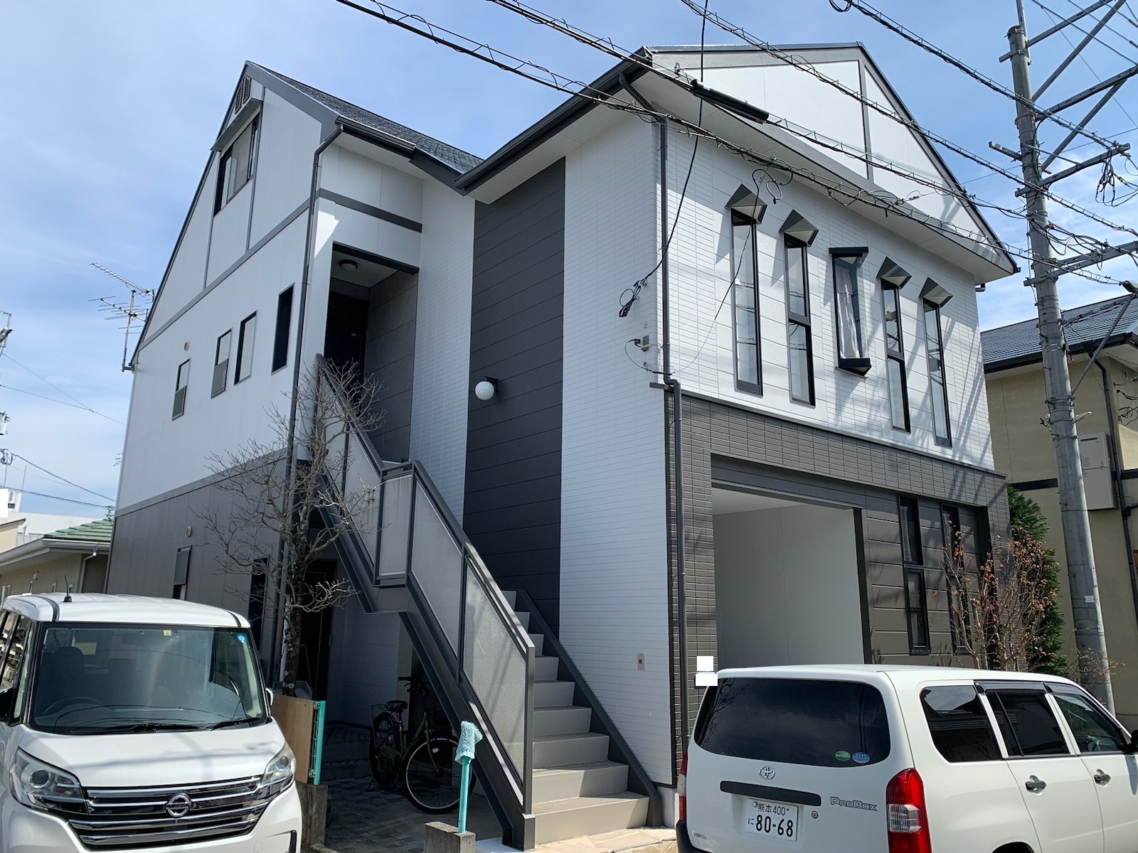 熊本市南区K様邸屋根塗装・外壁塗装工事施工後
