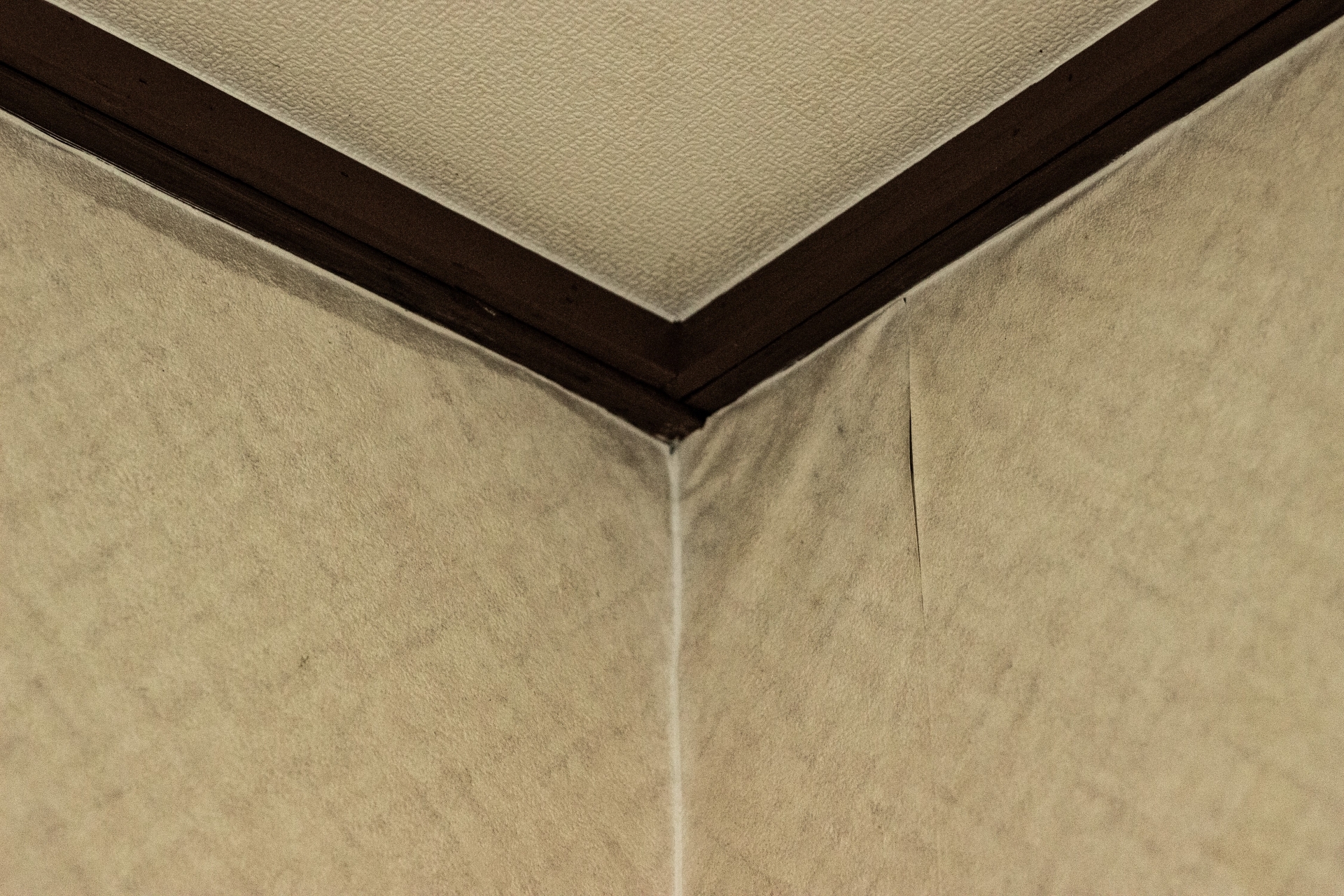 雨漏りでできた室内のシミの例